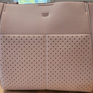 DKNY Peyton Large Tote Bag in Rosewater Pink